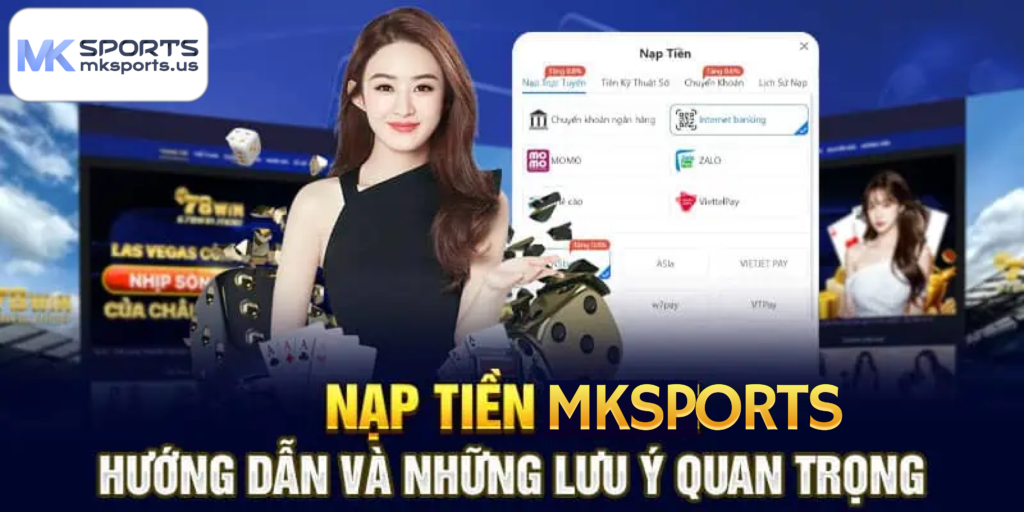 Nạp tiền MKSports